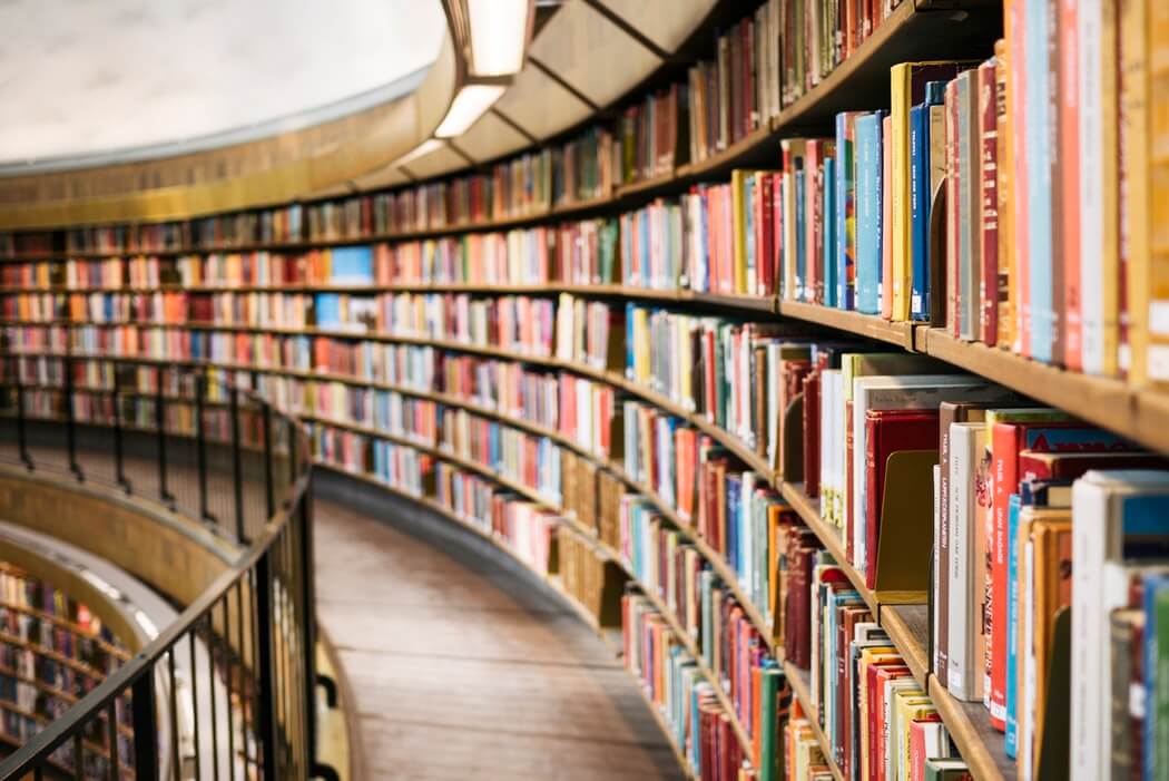 library shelf